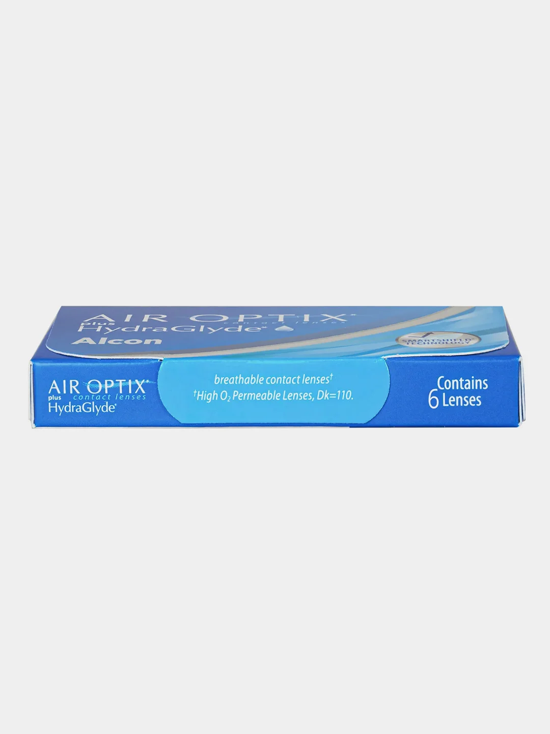 Контактные линзы Alcon AIR OPTIX plus HydraGlyde, 6 штук