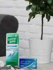 Контактные линзы Alcon AIR OPTIX plus HydraGlyde, 6 штук