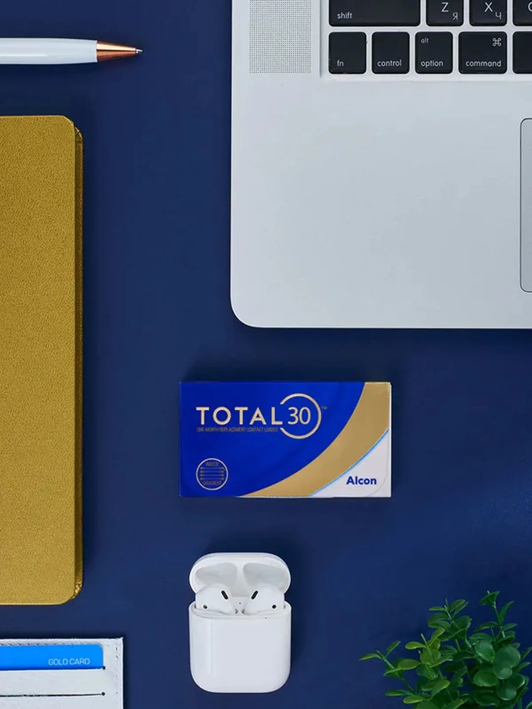 Контактные линзы Alcon TOTAL30, 3 штуки