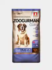 Сухой корм для собак крупных и гигантских пород Zoogurman Giant Говядина с рубцом, 12 кг
