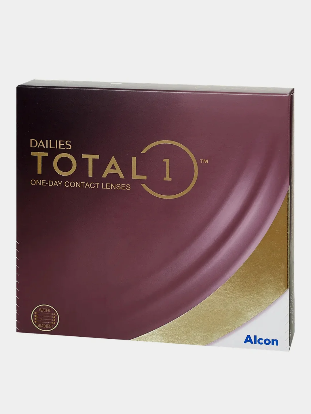 Контактные линзы Alcon DAILIES TOTAL1, 90 штук