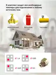 Газовая варочная панель Simfer H60Q40R471 (решётки LAMA, автоподжиг, бежевая)