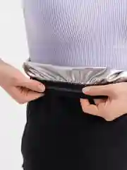Черный пояс для похудения с эффектом сауны, утягивающий