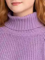Аметистовый свитер женский