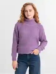 Аметистовый свитер женский