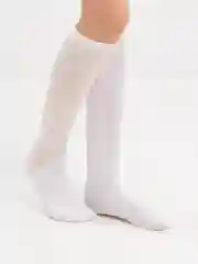 Белый гольфы детские ажурные