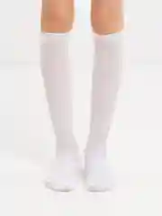 Белый гольфы детские ажурные