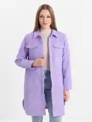 Лавандовый куртка женская демисезонная