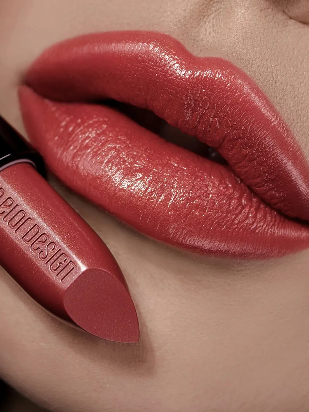 Помада губная Belor Design Be Color, тон 129 - ягодный мусс, 4.3 г