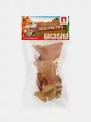 Лакомство для собак ЗООГУРМАН "Фермерские Лакомства" Свиные уши, нарезка, 50 г