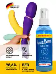 Очищающий спрей Toy Cleaner, для секс игрушек, с антимикробным эффектом, 100 мл LOVE&ME