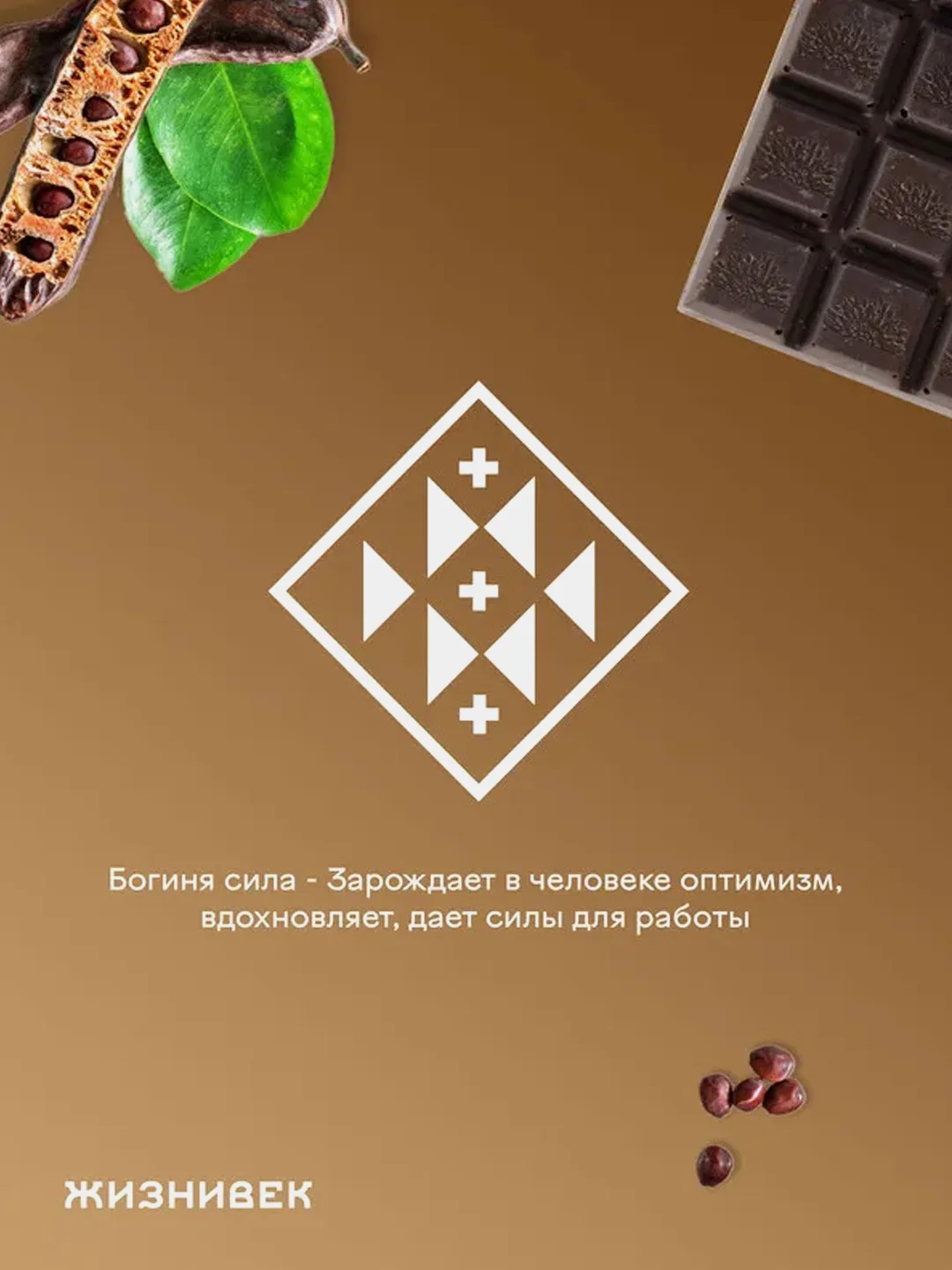 Кондитерское изделие Жизнивек "Шоколад Из Кэроба", 75 г