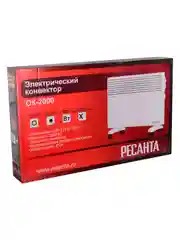 Конвекторный обогреватель Ресанта ОК-2000 (2 кВт) электрический конвектор 67/4/4