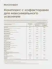 БАД к пище Жизнивек "Железо хелатный комплекс с кофакторами", 1670Мг, 30 таблеток