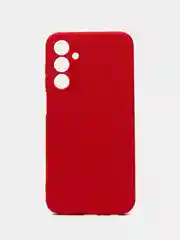 Красный чехол для Samsung Galaxy A25 (Самсунг Гэлакси А25), силиконовый