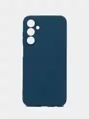 Синий чехол для Samsung Galaxy A25 (Самсунг Гэлакси А25), силиконовый