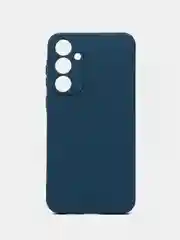 Синий чехол для Samsung Galaxy A55 (Самсунг Гэлакси А55), силиконовый