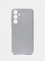 Серый чехол для Samsung Galaxy A55 (Самсунг Гэлакси А55), силиконовый
