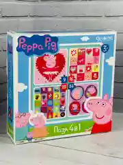 Набор для малышей мозаика пазл свинка Пеппа 9 16 25 36 элементов 4 шт Peppa pig поросенок