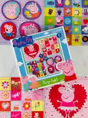 Набор для малышей мозаика пазл свинка Пеппа 9 16 25 36 элементов 4 шт Peppa pig поросенок