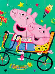 Логика для малышей Свинка Пеппа 24 элемента мульт мозаика Peppa Pig