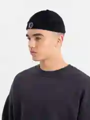 Черный докер,кепка без козырька,тюбетейка мужской мусульманский