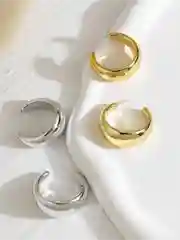 Желтый серьги капли женские, крупные гвоздики, под серебро и золото, бижутерия