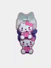 Аметистовый детские резинки для волос Hello Kitty, 2 штуки