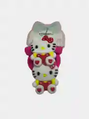 Алый детские резинки для волос Hello Kitty, 2 штуки