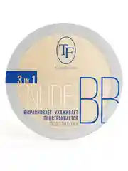 Бежевый компактная пудра для лица Nude BB Powder 3in1