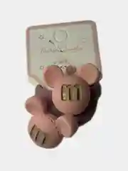Розовый резинки для волос детские Микки Маус, коричневые, подарок девочке
