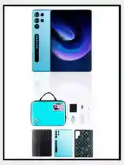 Золотой планшет андроид UMIIO S24, с клавиатурой Tablet PC, 10,1 IPS, 4G LTE/5G, Dual SIM