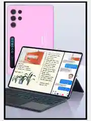 Золотой планшет андроид UMIIO S24, с клавиатурой Tablet PC, 10,1 IPS, 4G LTE/5G, Dual SIM