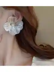 Серебряный серьги женские