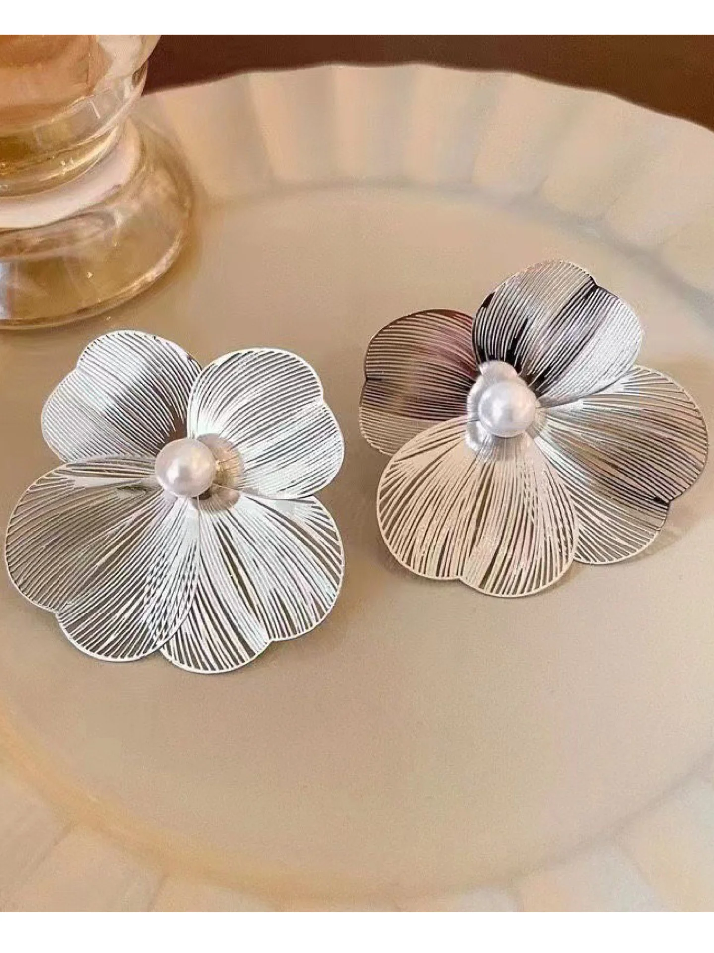 Серебряный серьги женские