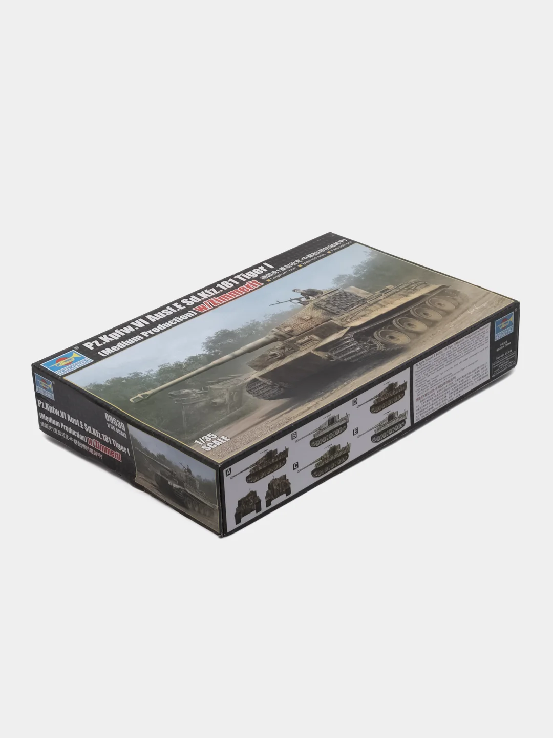 Бежевый сборная модель, немецкий тяжелый танк Тигр, Pz VI Tiger, 1:35