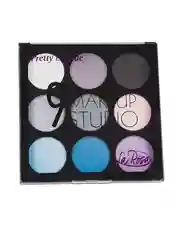 Серый тени для век "MAKEUP STUDIO" , 9 цветов в палетке