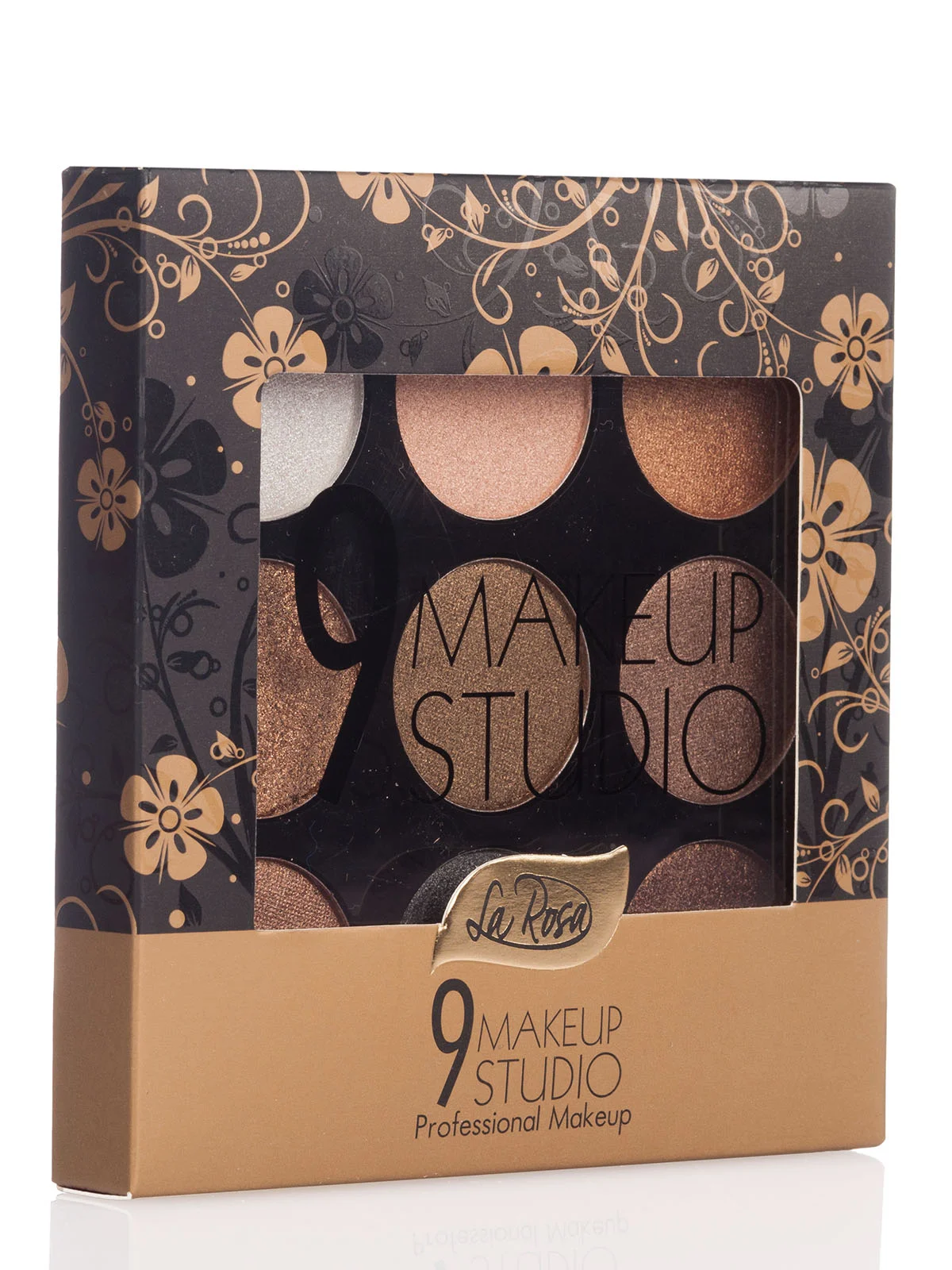 Тени для век "MAKEUP STUDIO" , 9 цветов в палетке