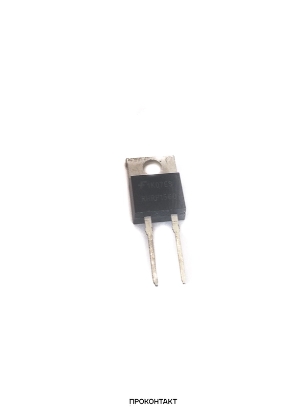 Диод SR1560 (RHRP1560) (15A 60V) TO-220AC (реплика MBR1560CT)