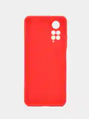 Алый чехол для Xiaomi Redmi Note 11 4G, Note 11S, Note 11 NFC, силиконовый