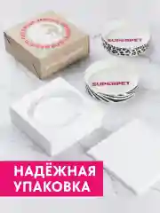 SUPERPET / Миска для собак / Миска для кошек / Леопардовая