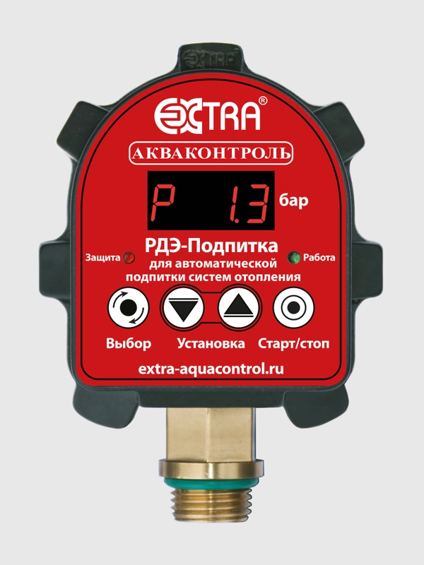 Реле давления воды для подпитки отопления РДЭ-Подпитка-3-2.2