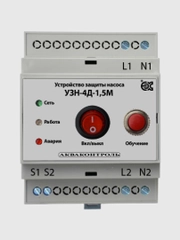 Устройство защиты насоса с плавным пуском УЗН-4Д-1,5М
