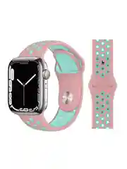 Бирюзовый спортивный ремешок для Xiaomi Amazfit Bip / GTR 42 мм / GTS / Samsung Gear S2