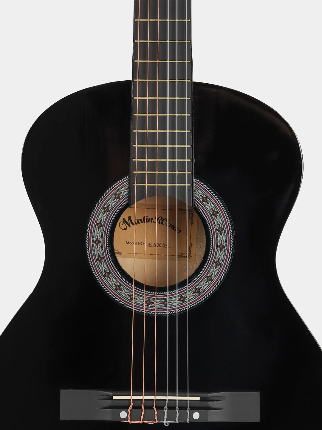 Классическая гитара 3/4+ аксессуары Martin Romas Pack JR-360 BK