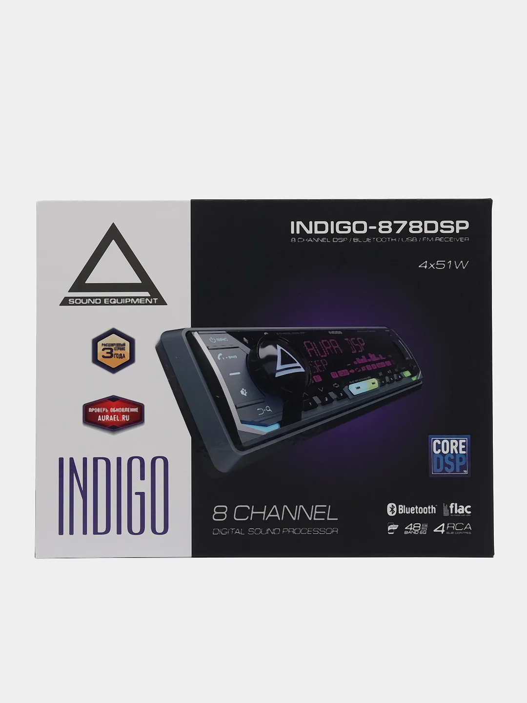 Автомагнитола AURA INDIGO-878DSP