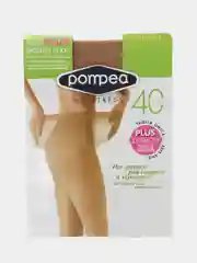 Бежевый колготки женские, капроновые, 40 DEN, размер 6 (ХXL)
