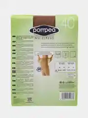 Бежевый колготки женские, капроновые, 40 DEN, размер 6 (ХXL)