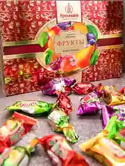Конфеты Кремлина "Ассорти фрукты шоколадные", 500 г