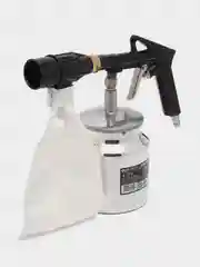 Пистолет пескоструйный +1,8кг купершлак с бачком и мешком, ASB-06S ECO